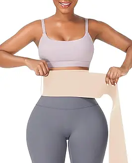 aka alt-FeelinGirl Waist Trainer Wrap for Women Tummy Control Waist Shaper with Loop, aka alt-Supporting Your Girlfriend in Achieving a Healthy Shape